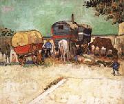 Vincent Van Gogh The Caravans oil painting on canvas